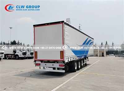 13.75m 40-Ton Curtain Side Semi Trailer