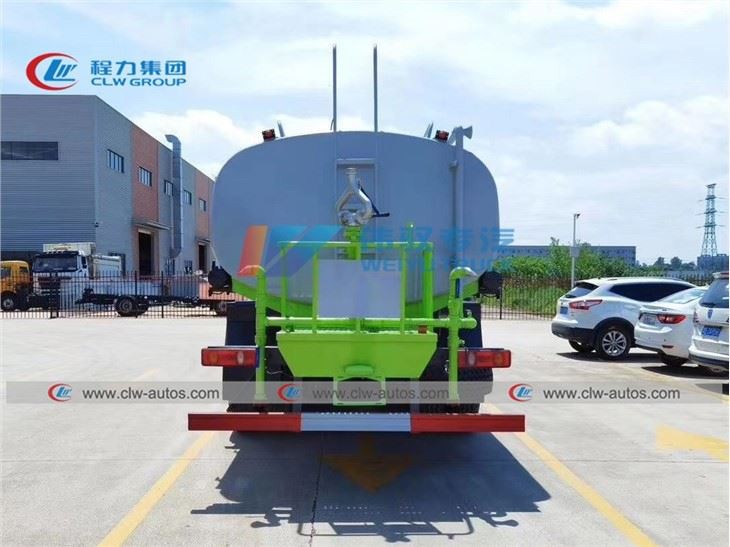 Dongfeng Kinland 20m3 Water Sprinkler Truck With Rear Fire Fighting Cannon