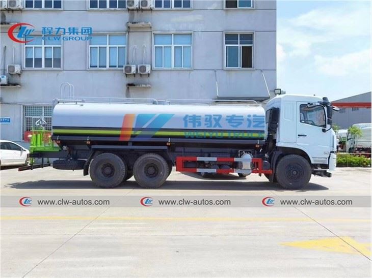 Dongfeng Kinland 20m3 Water Sprinkler Truck With Rear Fire Fighting Cannon