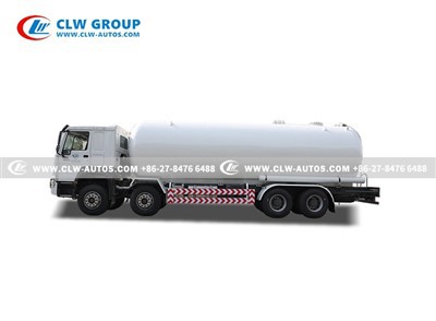 15 Tons 17 Tons LPG Tank Truck Bobtail Road Tanker (8)