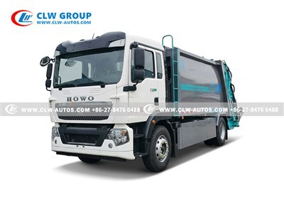 15cbm Electric Garbage Compactor Truck