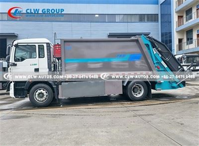 15m³ EV Compressed Garbage Truck