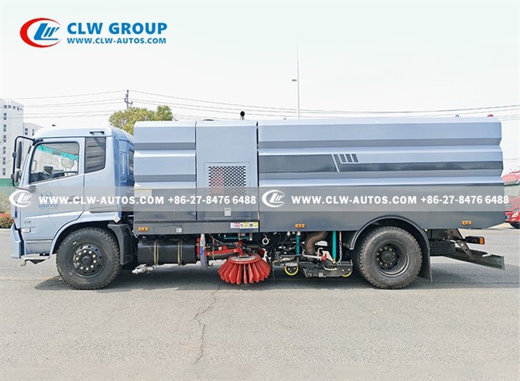 16m3 Dongfeng Road Cleaning Sweeper Truck