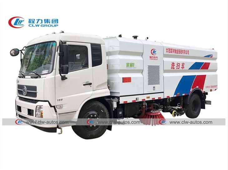 16Ton Dongfeng Kingrun Vacuum Sweeper Truck