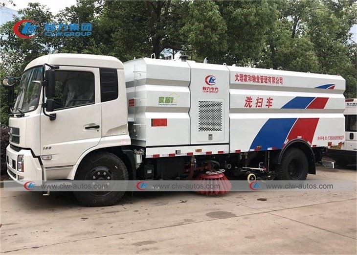 16Ton Dongfeng Kingrun Vacuum Sweeper Truck
