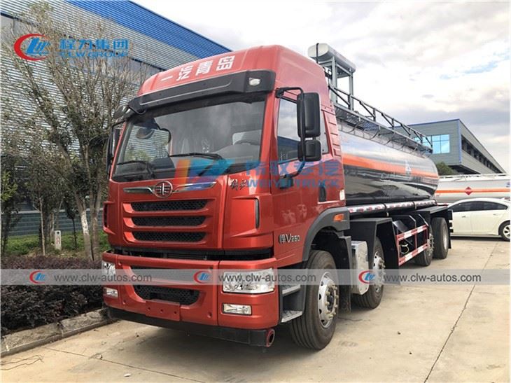 18CBM 20CBM Sulfuric Acid Chemical Tank Truck