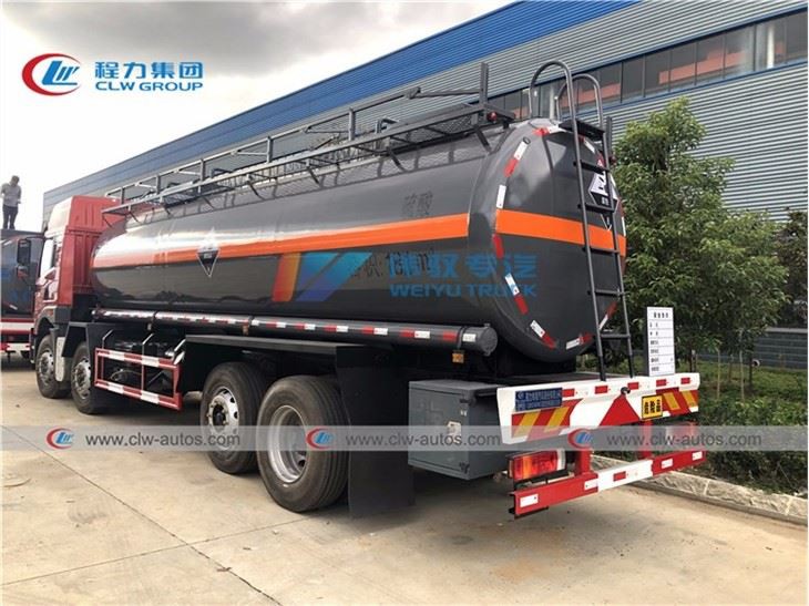 18CBM 20CBM Sulfuric Acid Chemical Tank Truck