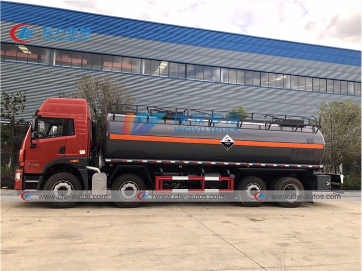18CBM 20CBM Sulfuric Acid Chemical Tank Truck