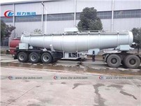 18cbm Tri-Axle Sulfuric Acid Chemical Tank Semi Trailer