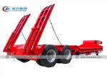 2 Axle 40Tons Lowbed Semi Trailer