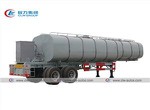 2 Axle Bitumen/Asphalt Tank Trailer With Insulation Layer And Burner