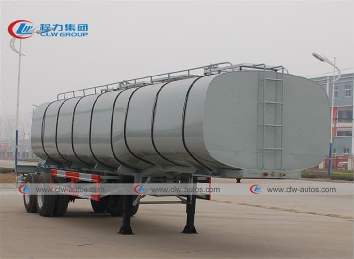 2 Axle Bitumen/Asphalt Tank Trailer With Insulation Layer And Burner