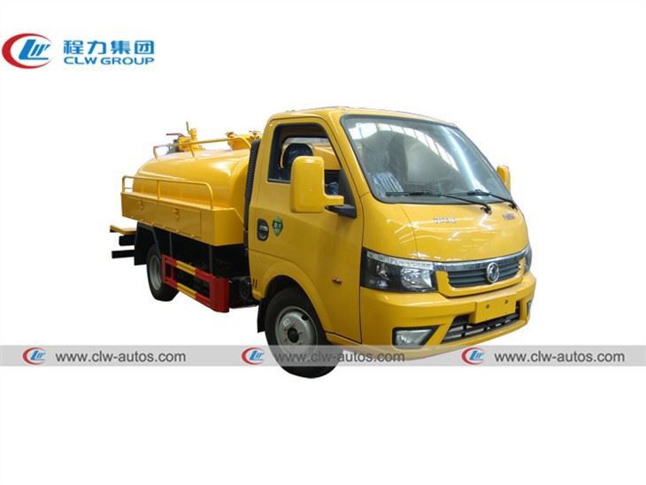 3000Liters Dongfeng 4X2 Mini Fecal Suction Truck