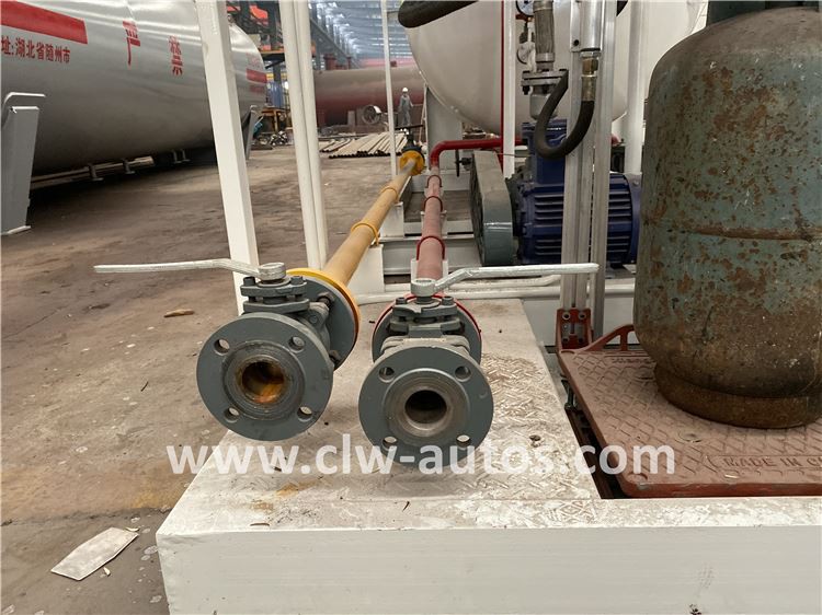 10tons lpg skid station6