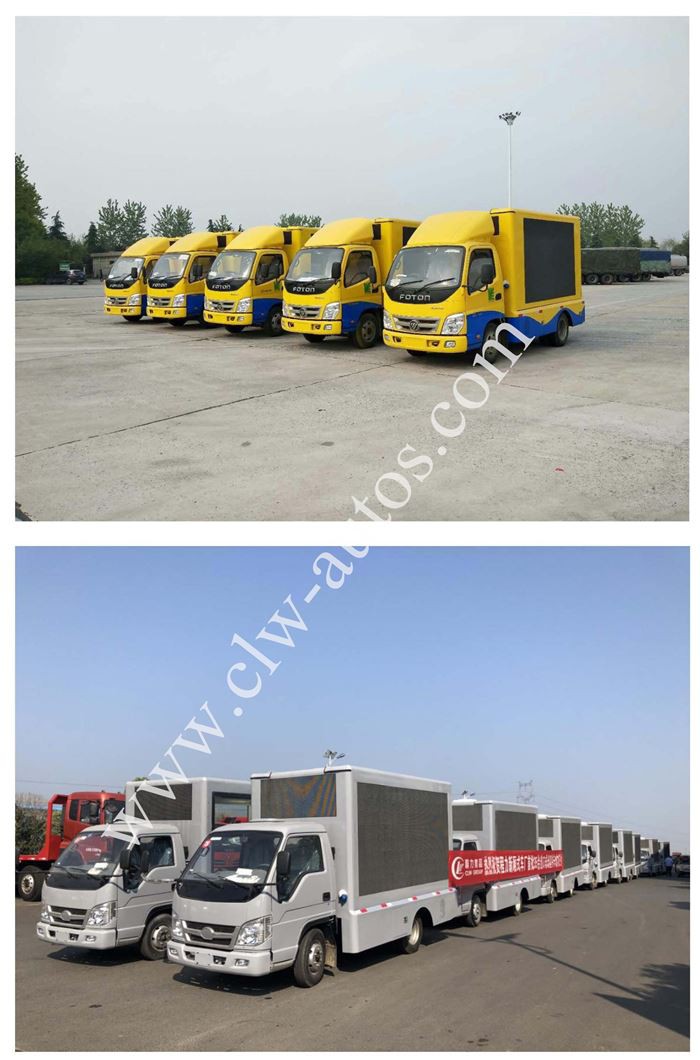 Successful Case of P6 LED advertising truck