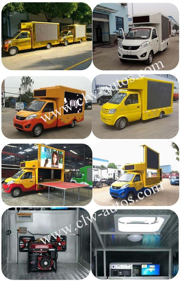 Details Photo of Full color LED advertising truck