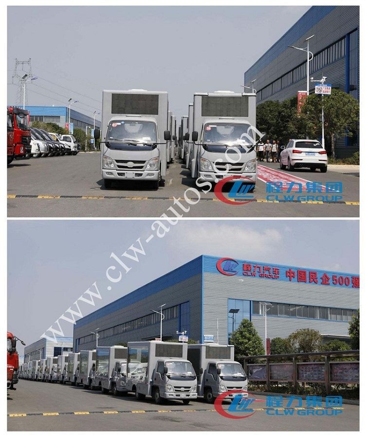 Successful Case of Scrolling light box truck