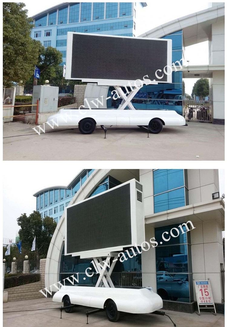 Successful Case of Mobile led advertising trailer