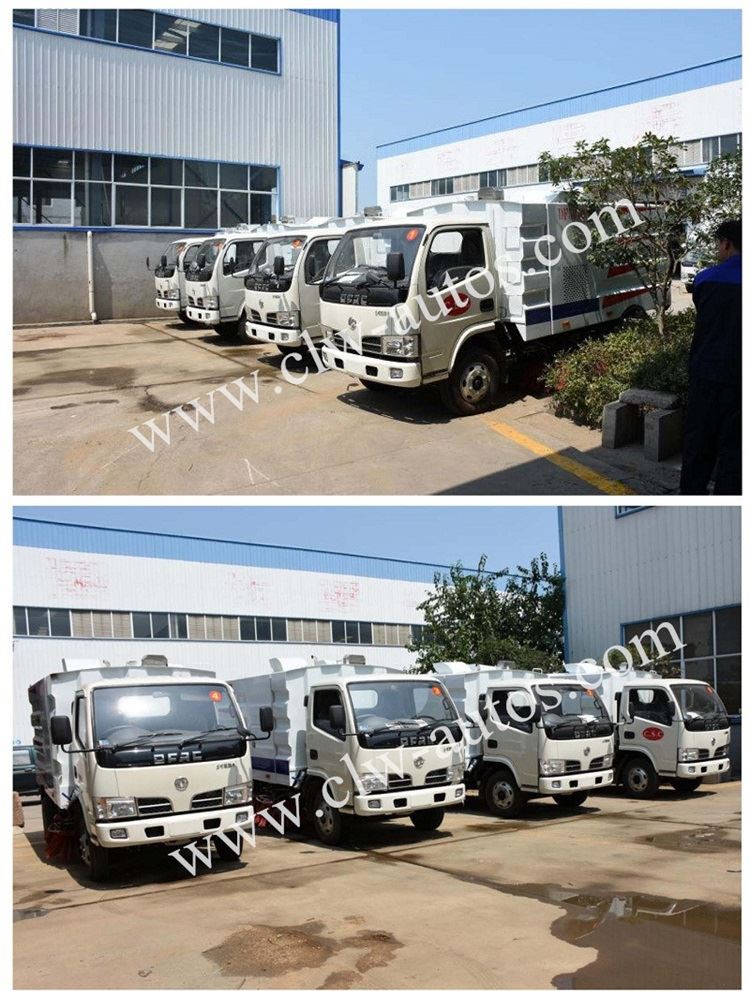 Successful Case of Dongfeng Road sweeper truck
