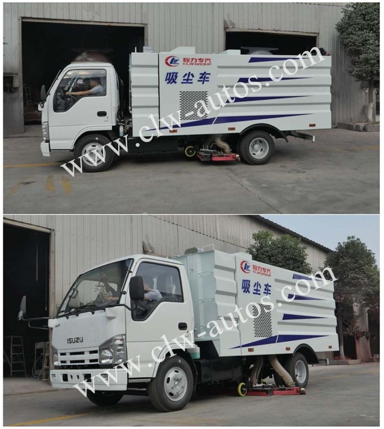 Successful Case of Vacuum road sweeper truck