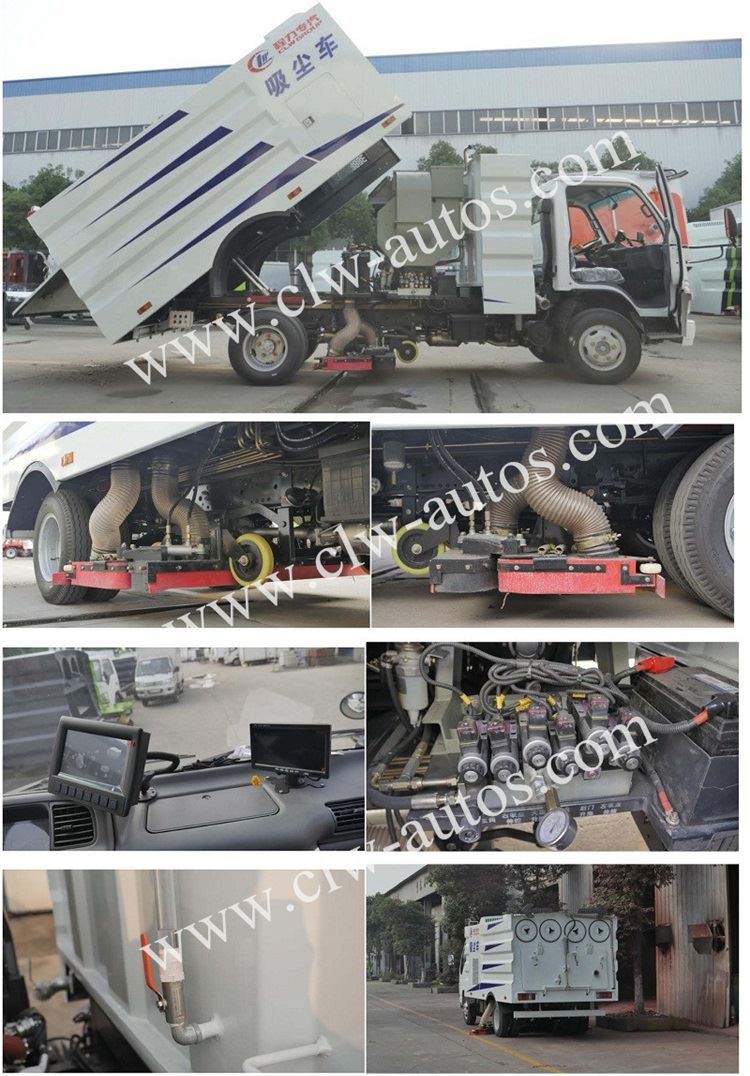 Details Photo of Vacuum road sweeper truck