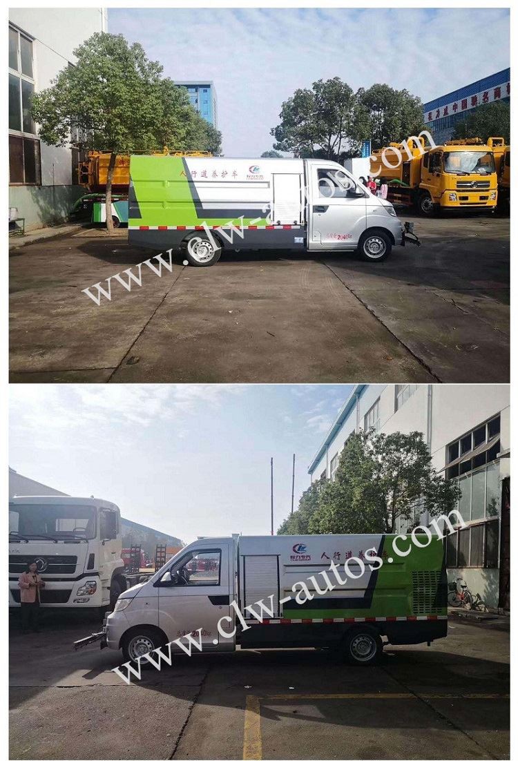 Successful Case of Mini sidewalk cleaning truck