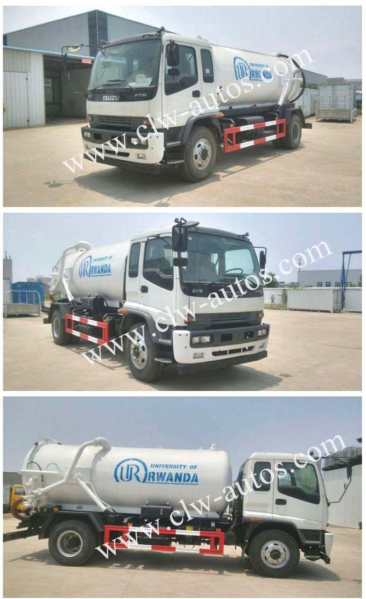 Successful Case of Vacuum sewage suction truck