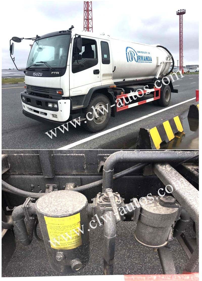 Details Photo of Vacuum sewage suction truck