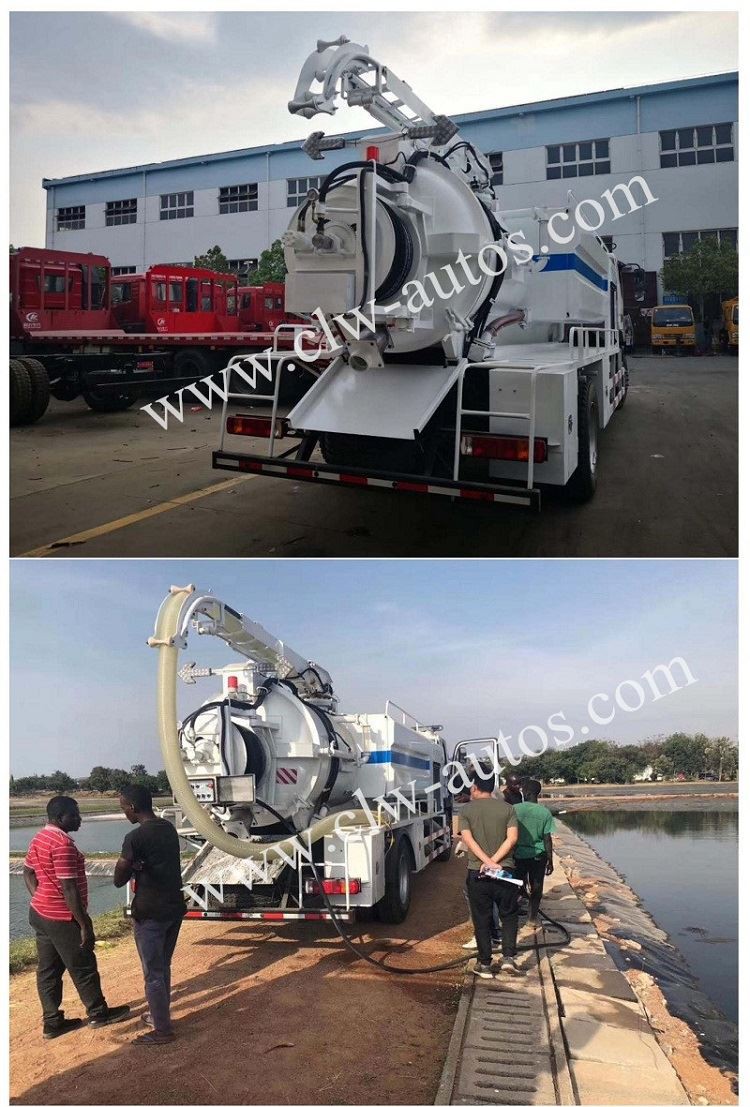 Successful Case of High pressure vacuum sewer jet truck
