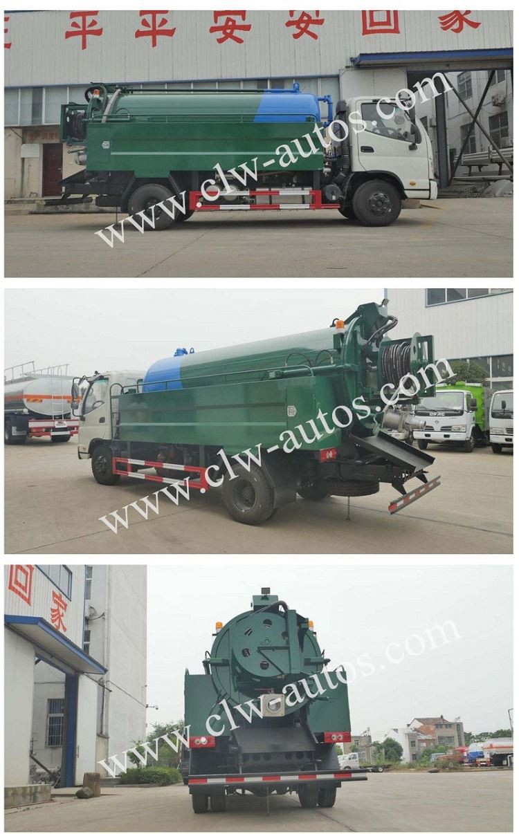 Successful Case of Vacuum sewer jet cleaning truck
