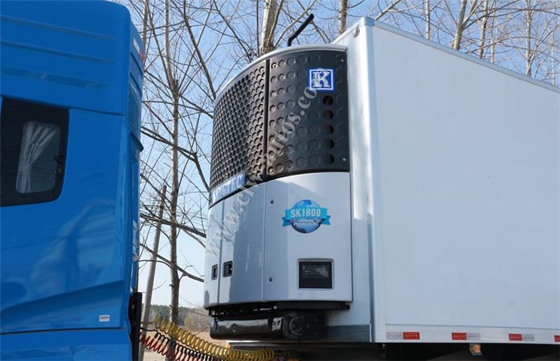 refrigerated trailer detail