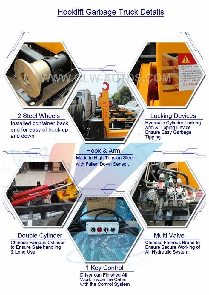 hook lift garbage truck details
