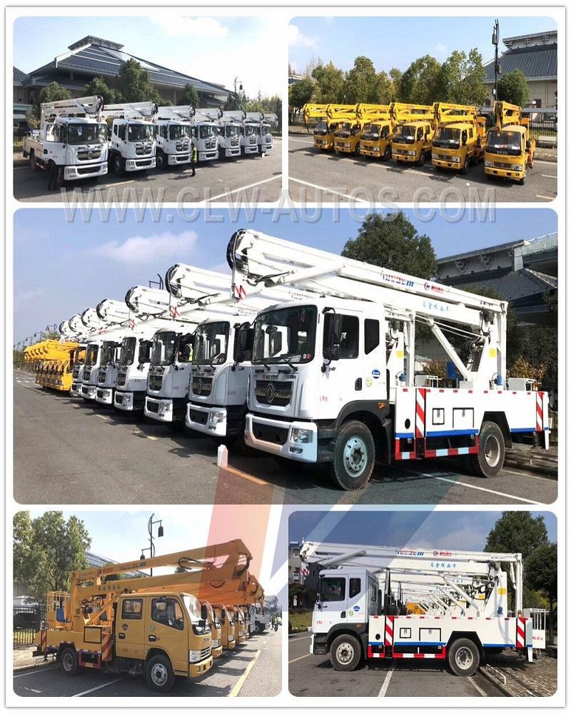 successful cases of knuckle cherry picker truck