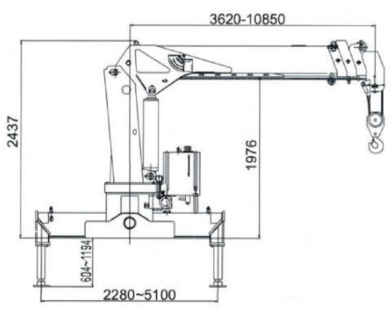 reference photos of telescopic boom truck