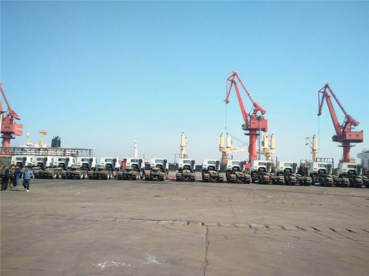 Tractor Head Delivery to Africa 2