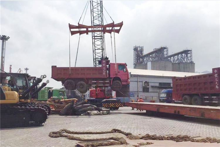 371HP Used Dump Truck Delivery 2