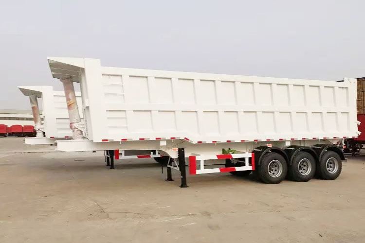 50Ton Dump Semi Trailer