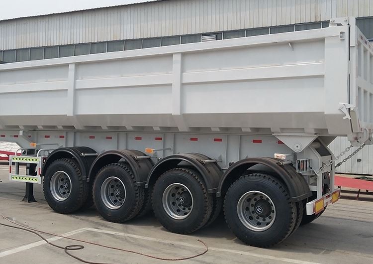 4 Axle Dump Semi Trailer Detail 3