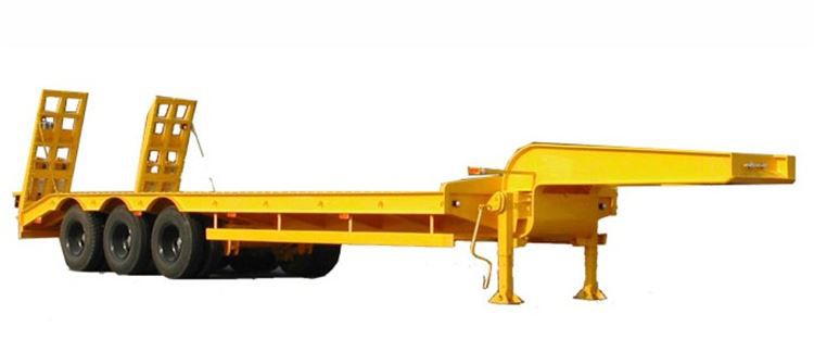 60Ton Lowbed Semi Trailer 1-1