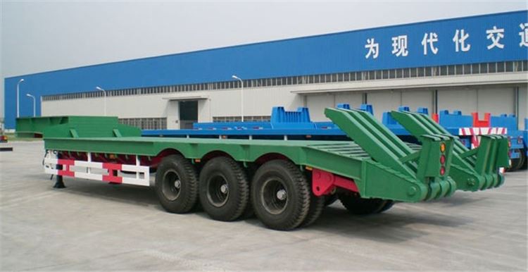 60Ton Lowbed Semi Trailer 1-2