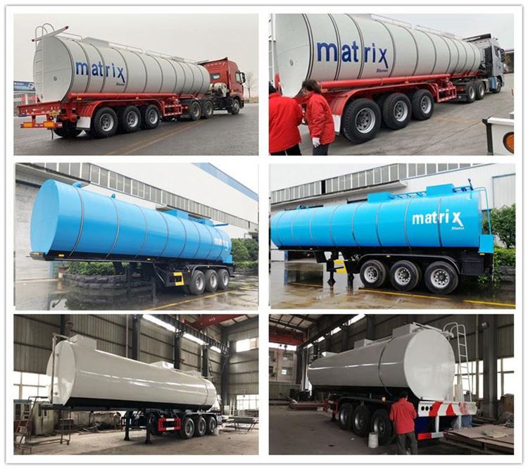 40000L Bitumen Semi Trailer Delivery