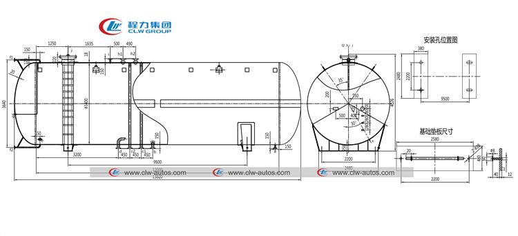 60tons lpg storage tank0