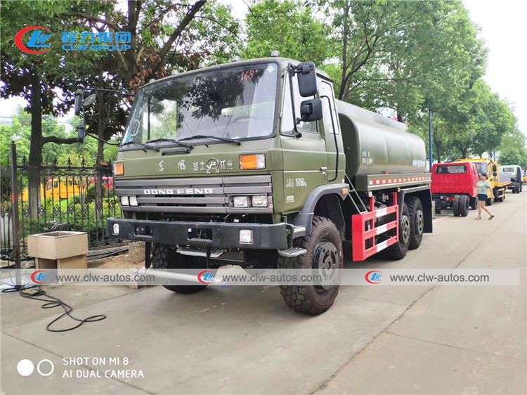 dongfeng 6X6 Fire fighting water truck 7