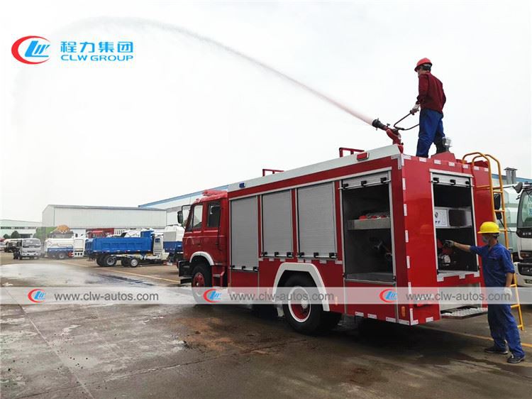 Dongfeng 6000liters Fire Engine Truck3