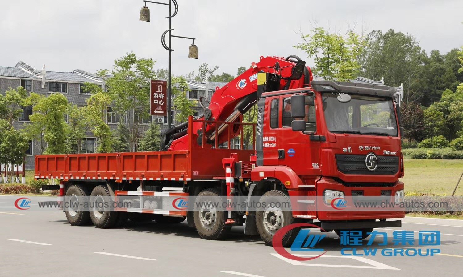 Shacman Crane Truck 1