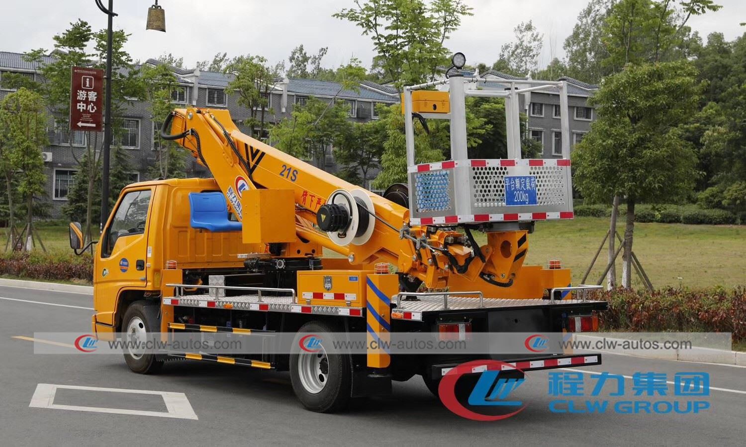22meters JMC Telescopic Crane Truck 3-1