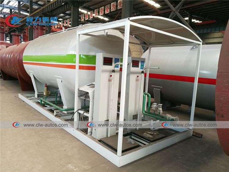 10000L Mounted LPG Cylinder Filling Gas Plant 1-2