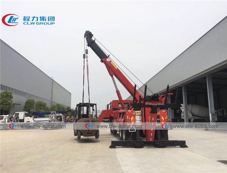 heavy duty howo 50tons towing truck5