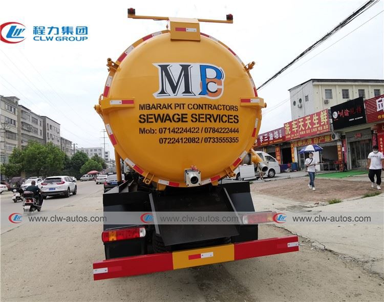 howo 6X4 20cbm vacuum sewer suction truck33