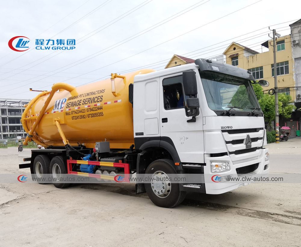 Sinotruck Howo Sewage Truck 5